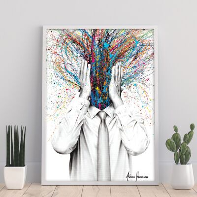 Pleine Conscience - 11X14" Art Print par Ashvin Harrison