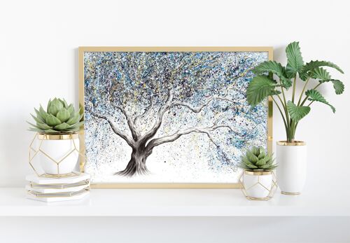 Frosty Whisper Tree - 11X14” Art Print by Ashvin Harrison