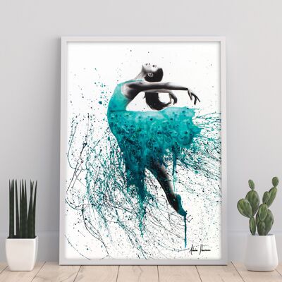 Kingfisher Woman - 11X14" Art Print par Ashvin Harrison