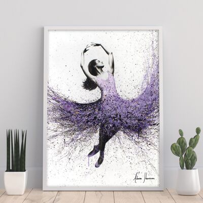Lavendeltanz – 11 x 14 Zoll Kunstdruck von Ashvin Harrison