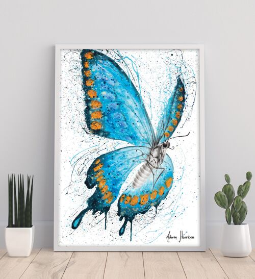 Fresh Morning Butterfly -11X14” Art Print by Ashvin Harrison