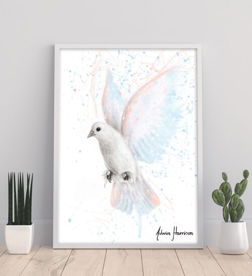 Peace Dove - 11X14” Art Print by Ashvin Harrison