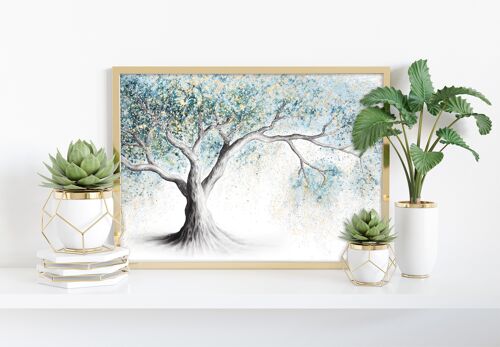 Gentle Frost Tree - 11X14” Art Print by Ashvin Harrison