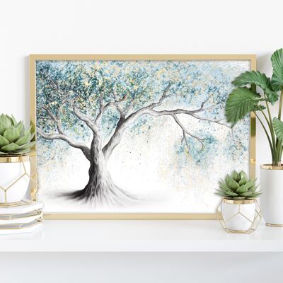 Gentle Frost Tree - 11X14” Art Print by Ashvin Harrison