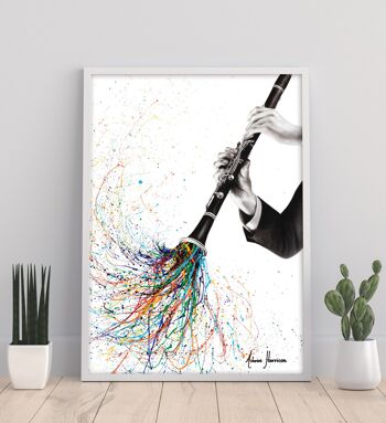 Un air de clarinette - 11X14" Art Print par Ashvin Harrison