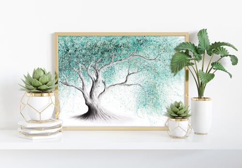 Mint Dream Tree - 11X14” Art Print by Ashvin Harrison
