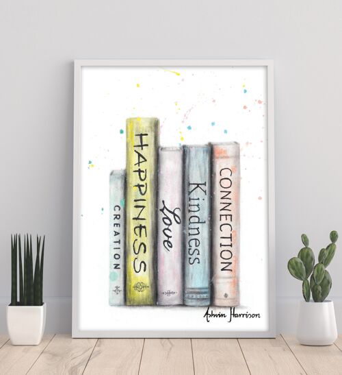 Books Of Significance - 11X14” Art Print by Ashvin Harrison