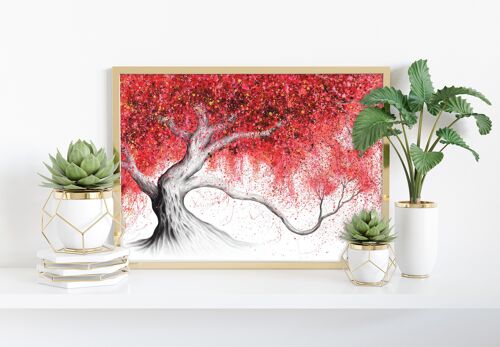 Strawberry Daze Tree - 11X14” Art Print by Ashvin Harrison