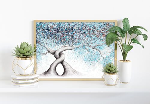 Iced Gemstone Trees - 11X14” Art Print by Ashvin Harrison
