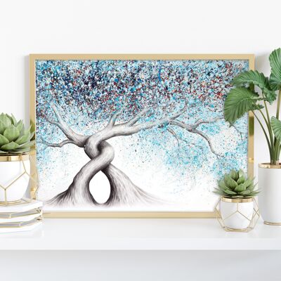 Iced Gemstone Trees - 11X14” Art Print by Ashvin Harrison