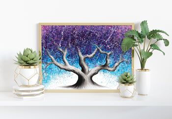 Midnight Dream Tree - 11X14" Art Print par Ashvin Harrison