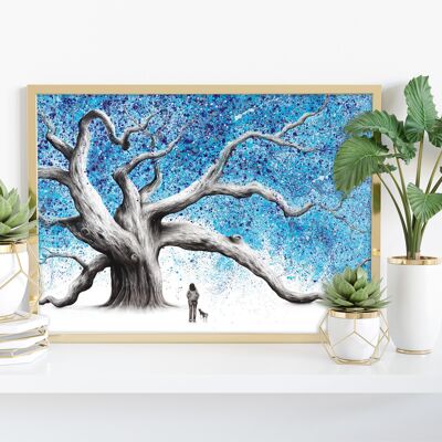 The Winter Walk Tree - 11X14” Art Print by Ashvin Harrison