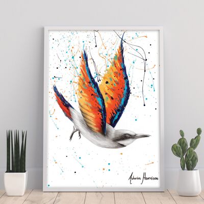 Citrus Island Bird – 11X14” Kunstdruck von Ashvin Harrison