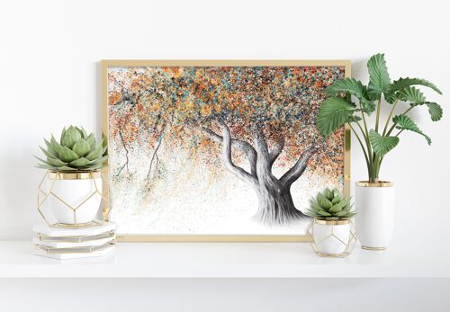 Rusty Autumn Tree - 11X14” Art Print by Ashvin Harrison