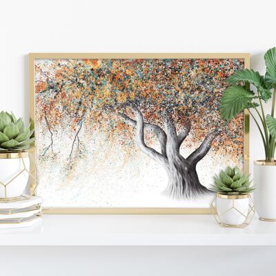 Rusty Autumn Tree - 11X14” Art Print by Ashvin Harrison