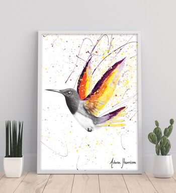 Desert Horizon Bird - 11X14" Art Print par Ashvin Harrison