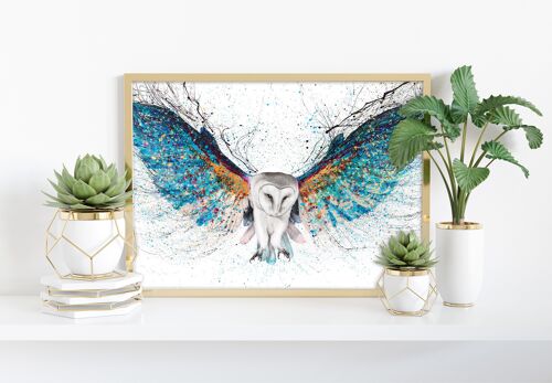 Opulent Night Owl - 11X14” Art Print by Ashvin Harrison