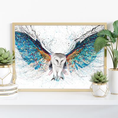 Opulent Night Owl - 11X14" Art Print par Ashvin Harrison