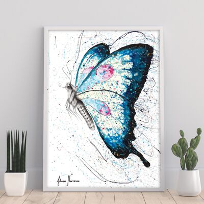 Garden Sparkle Butterfly 11X14” Art Print by Ashvin Harrison