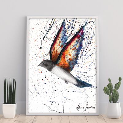Pájaro de rango resistente - 11X14" Impresión de arte por Ashvin Harrison