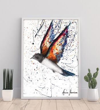 Oiseau de gamme robuste - 11X14" Art Print par Ashvin Harrison