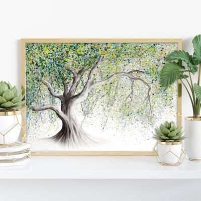 Bright Memory Tree - 11 x 14" stampa artistica di Ashvin Harrison