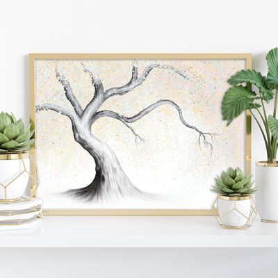 Pastellpalastbaum – 11 x 14 Zoll Kunstdruck von Ashvin Harrison