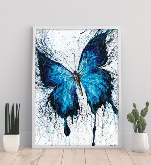 Night Sky Butterfly - 11X14” Art Print by Ashvin Harrison