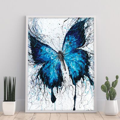 Papillon du ciel nocturne - 11X14" Art Print par Ashvin Harrison