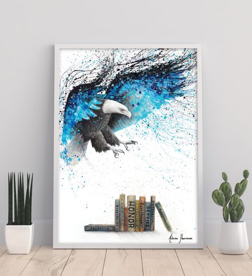 Books Of The Air Force - 11X14” Art Print by Ashvin Harrison