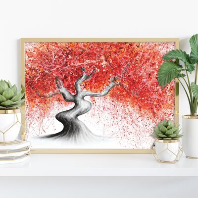 Mind Battle Tree - 11X14" Kunstdruck von Ashvin Harrison