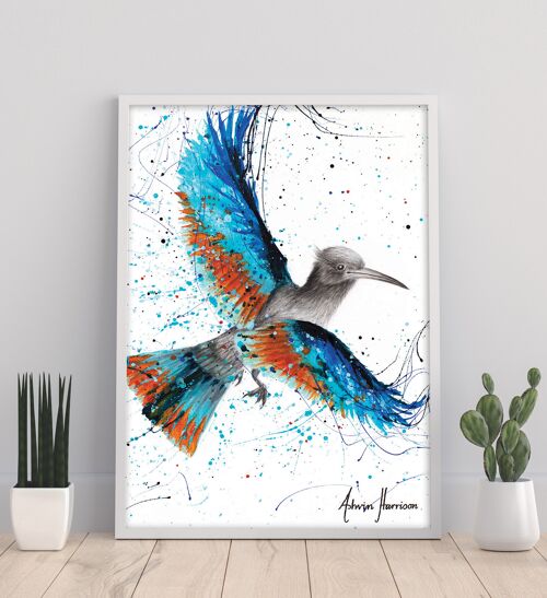 Outback Oasis Bird - 11X14” Art Print by Ashvin Harrison