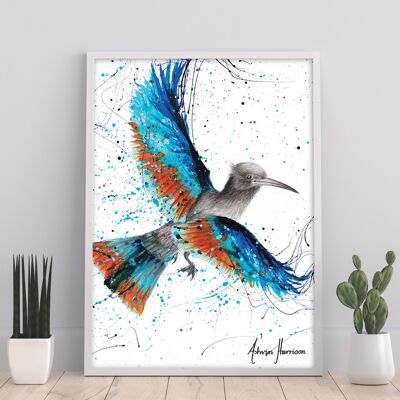 Outback Oasis Bird - Impresión de arte de 11X14" por Ashvin Harrison