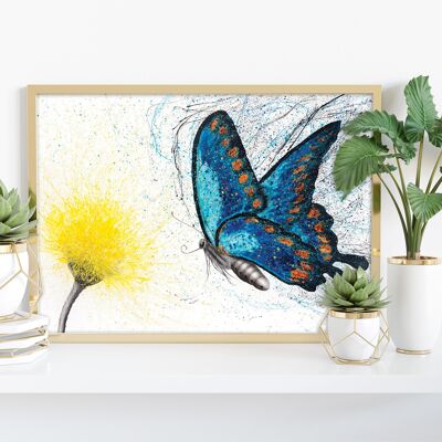 Bloomful Butterfly - 11X14” Art Print by Ashvin Harrison