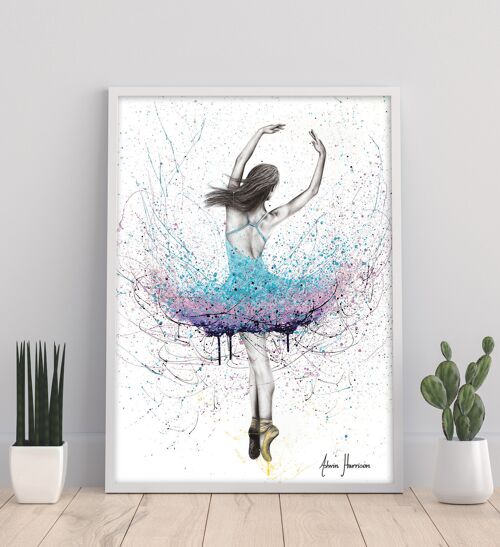 Twirling Flower Dance - 11X14” Art Print by Ashvin Harrison