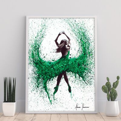 An Emerald Love - 11X14” Art Print by Ashvin Harrison