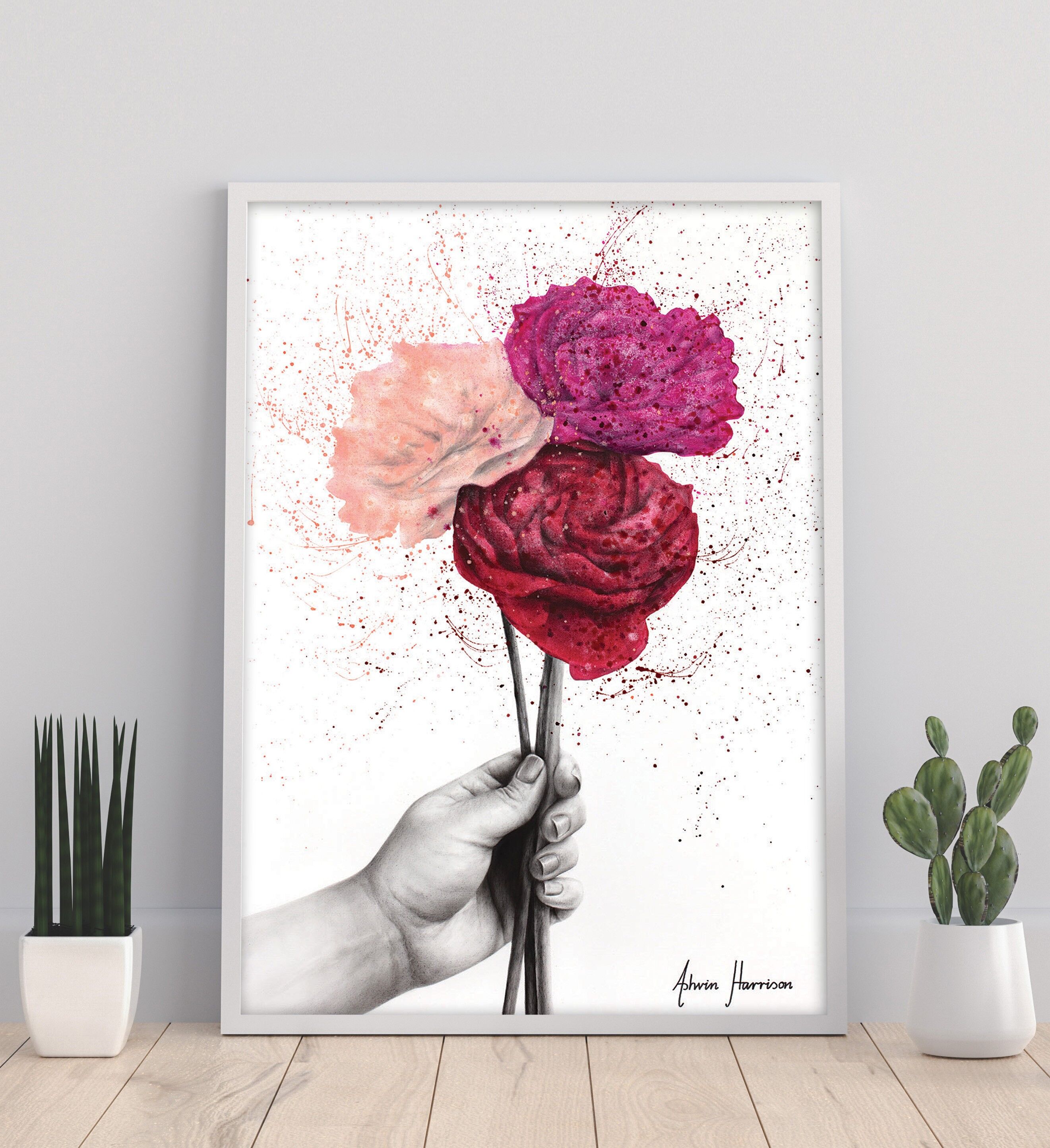 Senso di qualcuno - 11 x 14" stampa d'arte di Ashvin Harrison