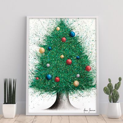 Albero di Natale - 11 x 14" stampa d'arte di Ashvin Harrison