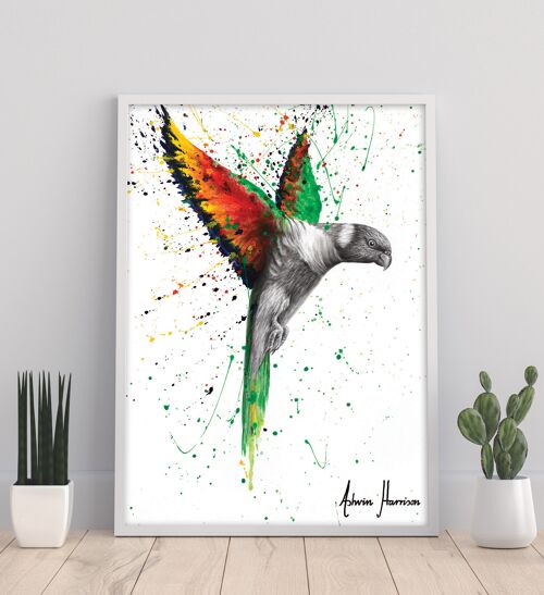 Lorikeet Larrikin - 11X14” Art Print by Ashvin Harrison