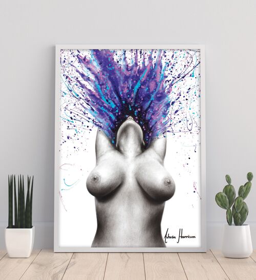 Storm Of Passion - 11X14” Art Print by Ashvin Harrison