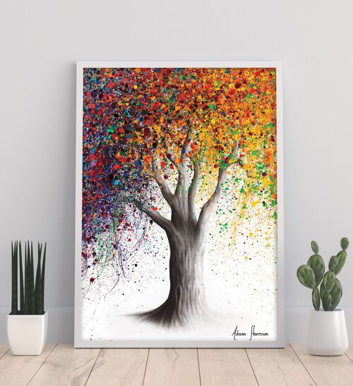 Superb Season Tree - 11X14” Art Print by Ashvin Harrison