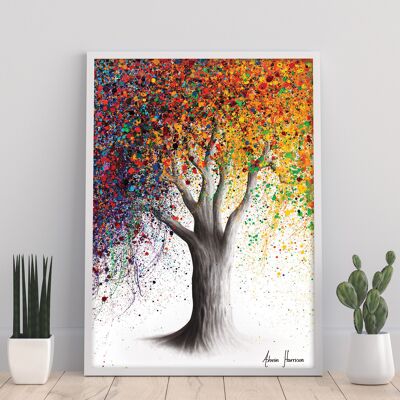 Superb Season Tree - Impresión artística de 11X14" de Ashvin Harrison