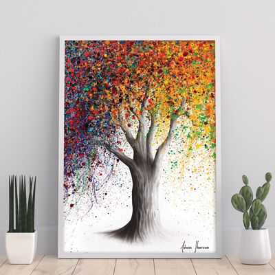 Superb Season Tree - 11X14” Art Print by Ashvin Harrison