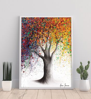 Superbe arbre de saison - 11X14" Art Print par Ashvin Harrison