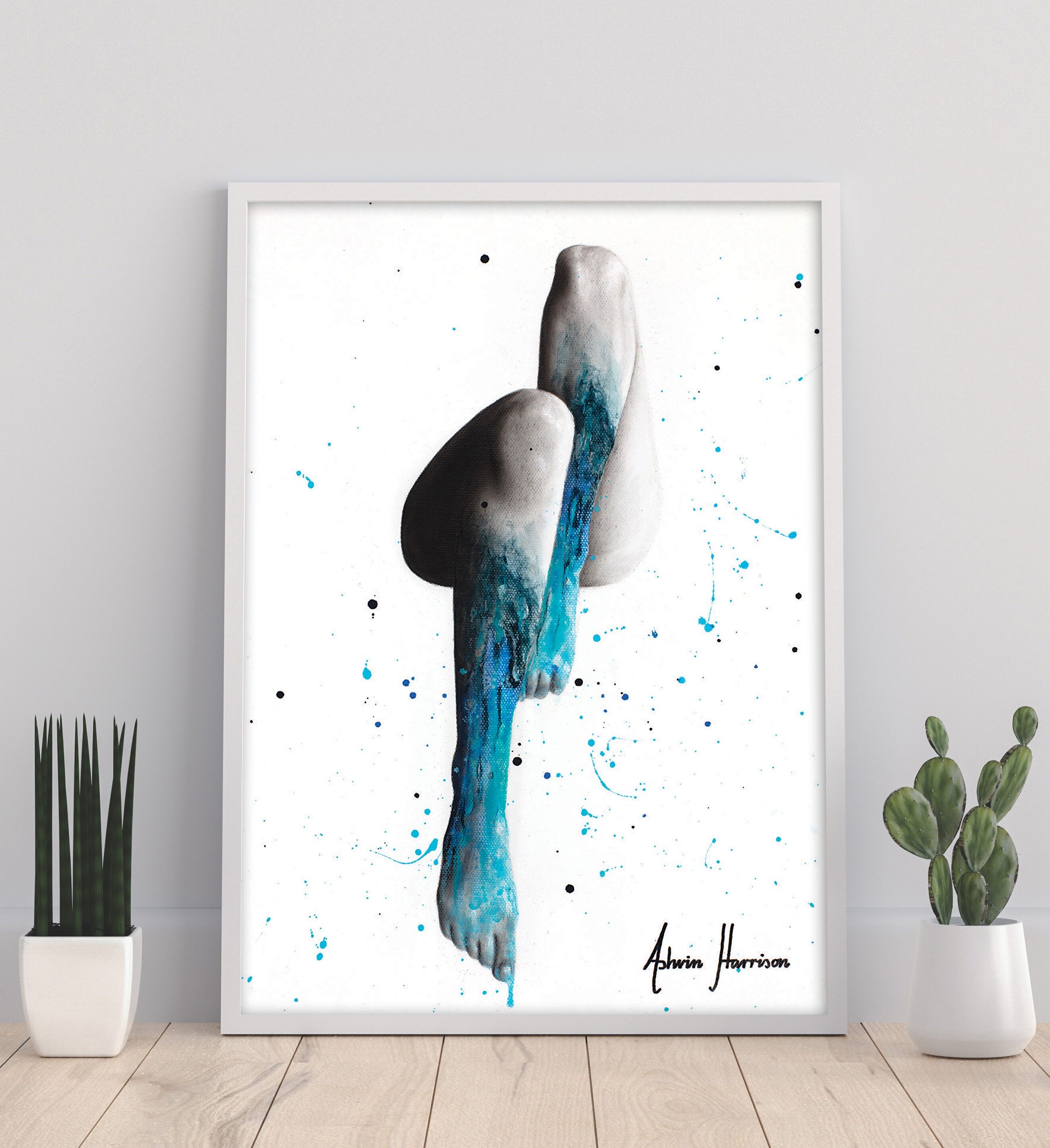 Limpiar - 11X14" Impresión de arte por Ashvin Harrison