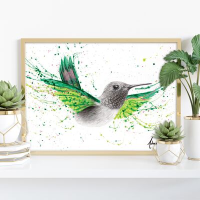 River City Hummingbird - 11X14” Art Print by Ashvin Harrison