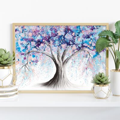 Motivierender Seelenbaum – 11 x 14 Zoll Kunstdruck von Ashvin Harrison