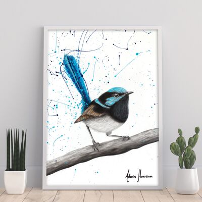 Whistling Wren - 11X14" Kunstdruck von Ashvin Harrison