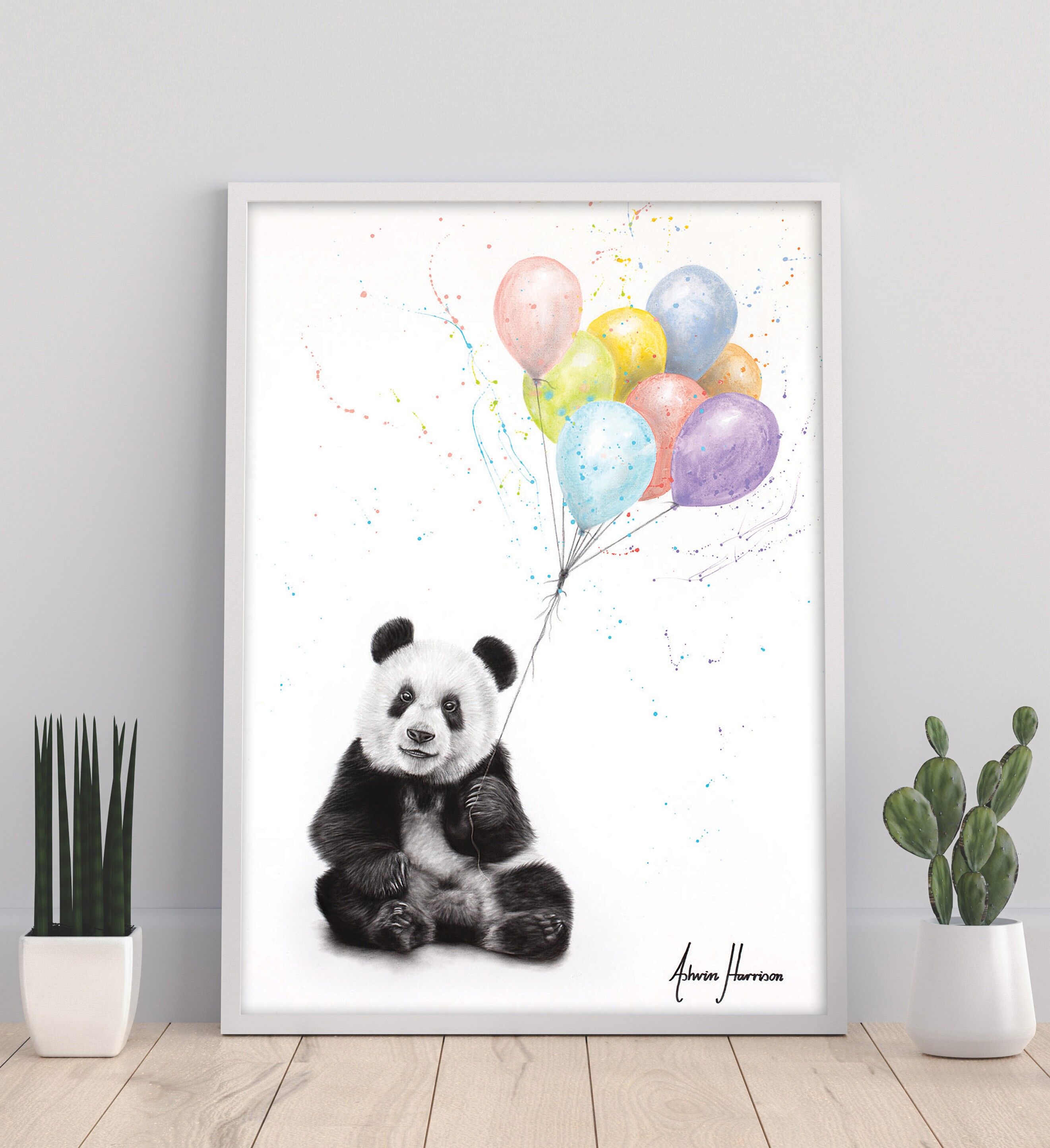 Panda Party - 11X14” Art Print by Ashvin Harrison