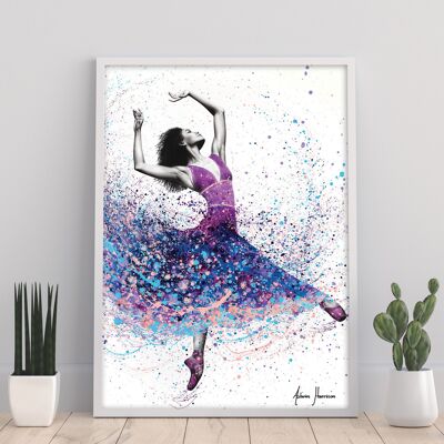 Poderosa danza de la pasión - Impresión artística de 11X14" de Ashvin Harrison